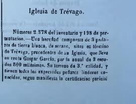 Una heredad de 3 pedazos de tierras de secano en Trévago (Soria)
