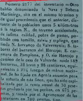 Un baldío de nominado de Nava y Dehesa Martiniega