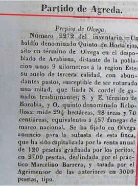 Un baldío denominado Quinto de Hortalejos