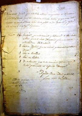 Nota de las fincas que en la Villa de Serón correspondiente al Monasterio de Huerta