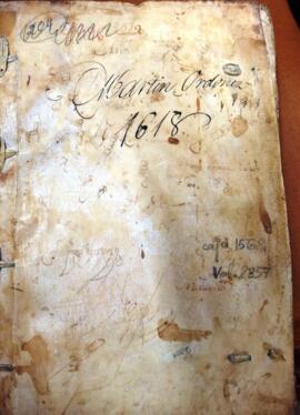 Escrituras del Escribano de S. M.  Martín Ordoñez