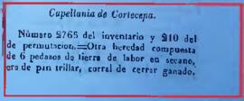 Una heredad compuesta de 6 pedazos de tierras de secano en Ágreda