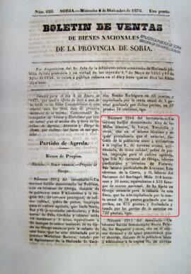 Un baldío denominado Alto de los Malos Dineros, la Varga, Torrecilla y otros en Ólvega (Soria)