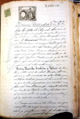 Testamento de Patricio Tudela Valero