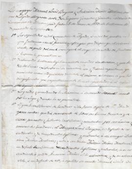 Testamento de Manuel Lacal Bayona y Antonia Muñoz Martinez