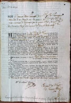 Expediente   Joseph Joachin de Mendiola Gutierrez