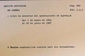 Libro de acuerdos del Ayuntamiento de la Villa de Ágreda