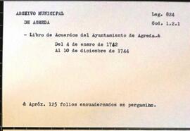 Libro de acuerdos del Ayuntamiento de la Villa de Ágreda