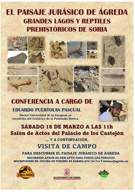 El paisaje jurásico de Ágreda. Grandes lagos y reptiles prehistóricos de Soria