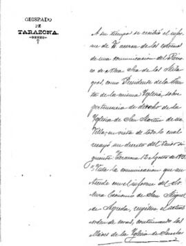Documentación derribo Iglesia de San Martín de Yanguas