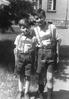 Hubert Rogelböck (alto) y su hermano