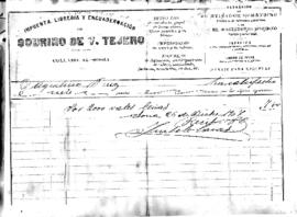 Imprenta Sobrino de V. Tejero