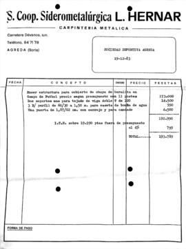 Sociedad Cooperativa Siderometalurgia Limitada HERNAR