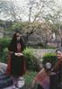 Elfi, Nadja y Maria Ruiz Ruiz en el Jardín de Sebastian Jiménez